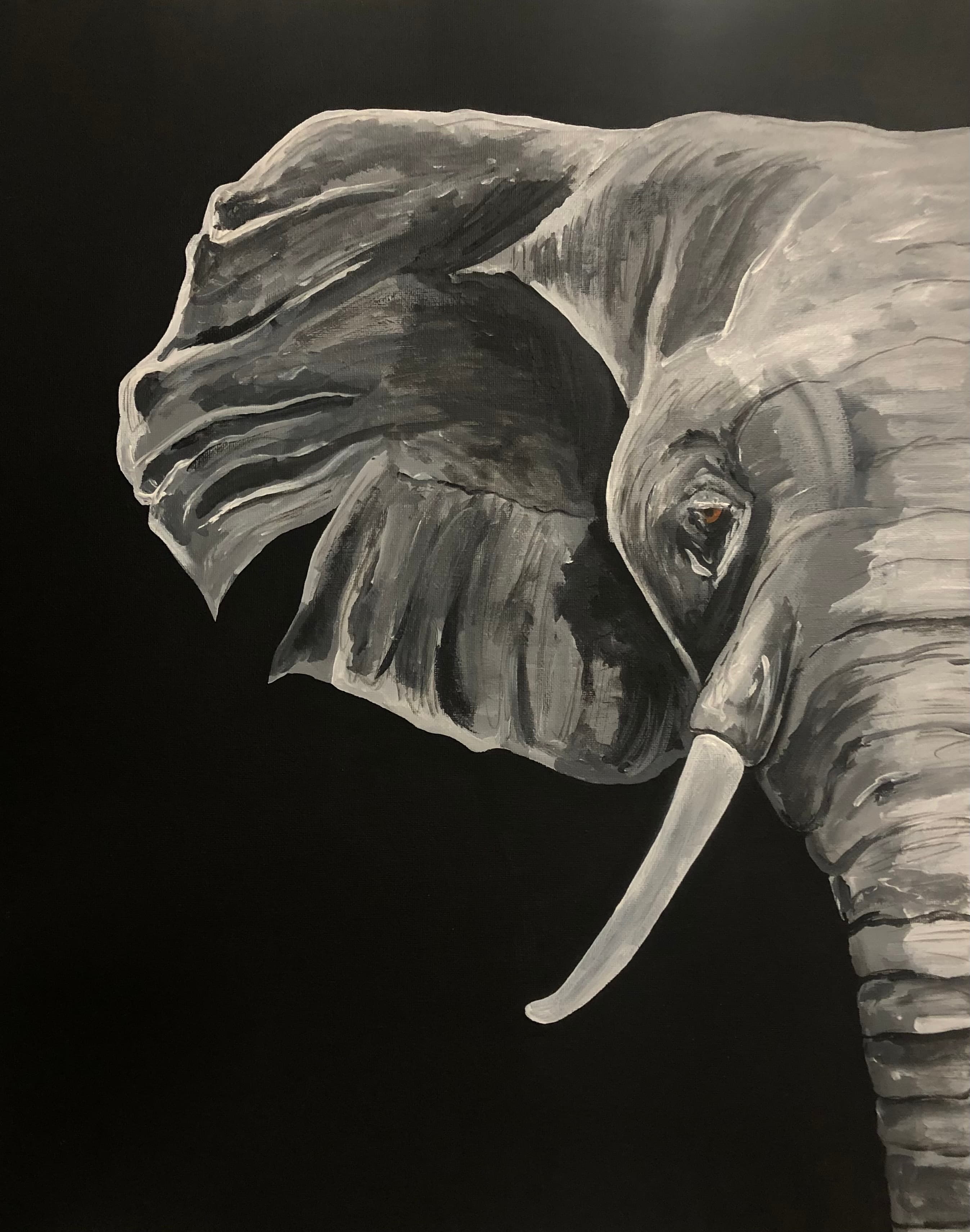 Whispers of the Wild, painting by Zuhal Didem Aytaç